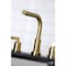 Fauceture FSC8953EFL 8" Widespread Bathroom Faucet, Brushed Brass FSC8953EFL - alternate 5